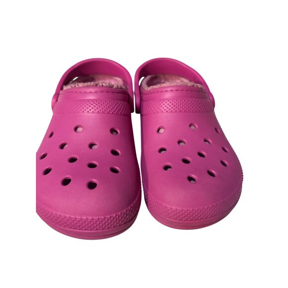 Fuzzy Lined Crocs Clogs For Women Size Womens 8 - Picture 2 of 7